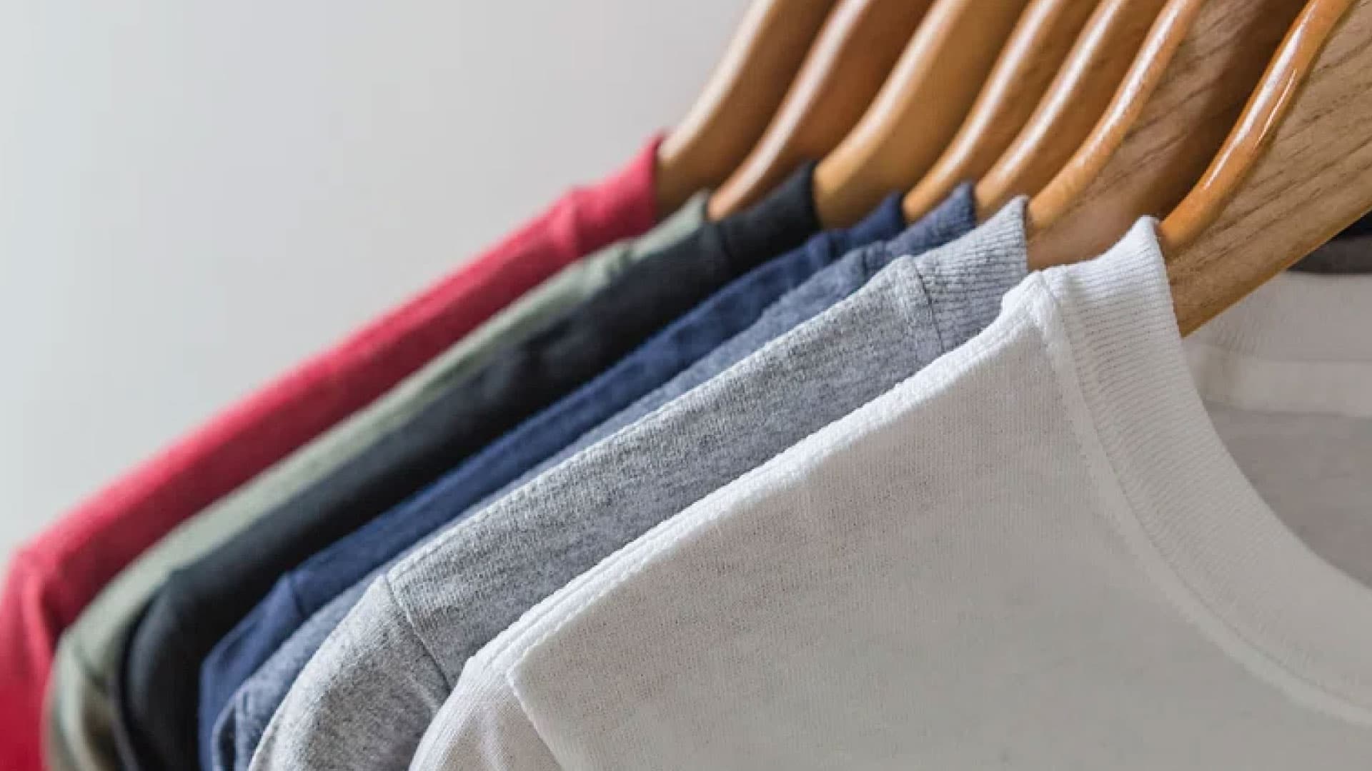 A single cotton shirt